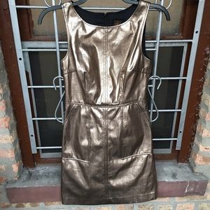 Frock! by Tracy Reese gold cocktail party dress 2